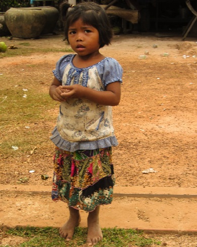 Cambodia-Girl in Print Skirt.jpg